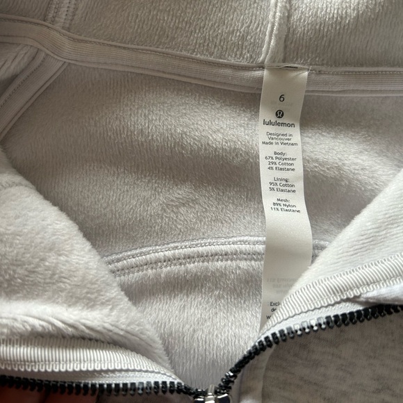 Lululemon Special Edition (Rare) Holiday Velour Lined Scuba Hoodie - Picture 3 of 10